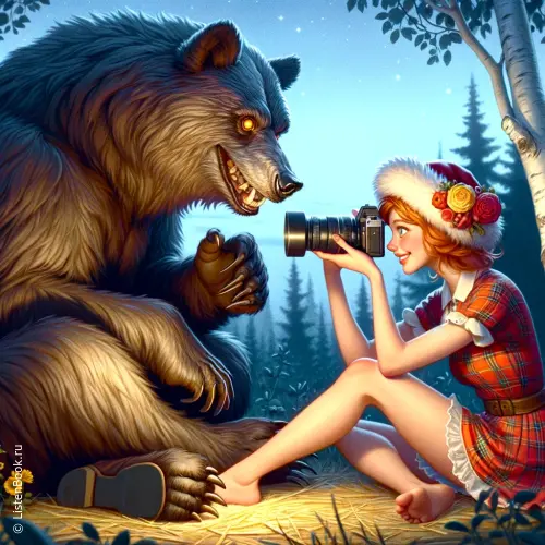 Тсс, мой муж – медведь!